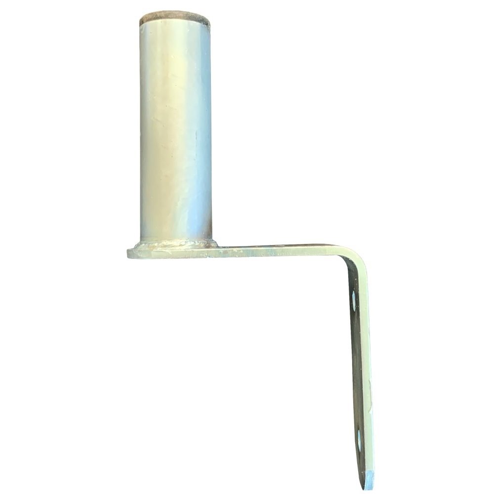 Antenní držák na zeď délka od zdi 10cm, výška 10 cm, průměr 32mm s pásem