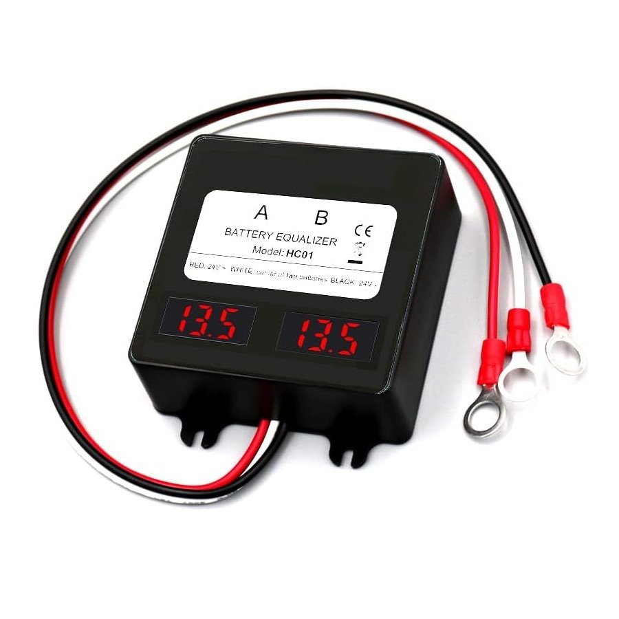 Balancér Carspa HC01 pro 2 baterie 12V s displejem