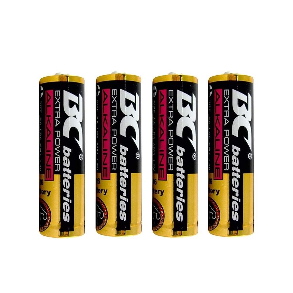 Baterie BC batteries 1,5V AA(LR6) alkalická, balení 4ks