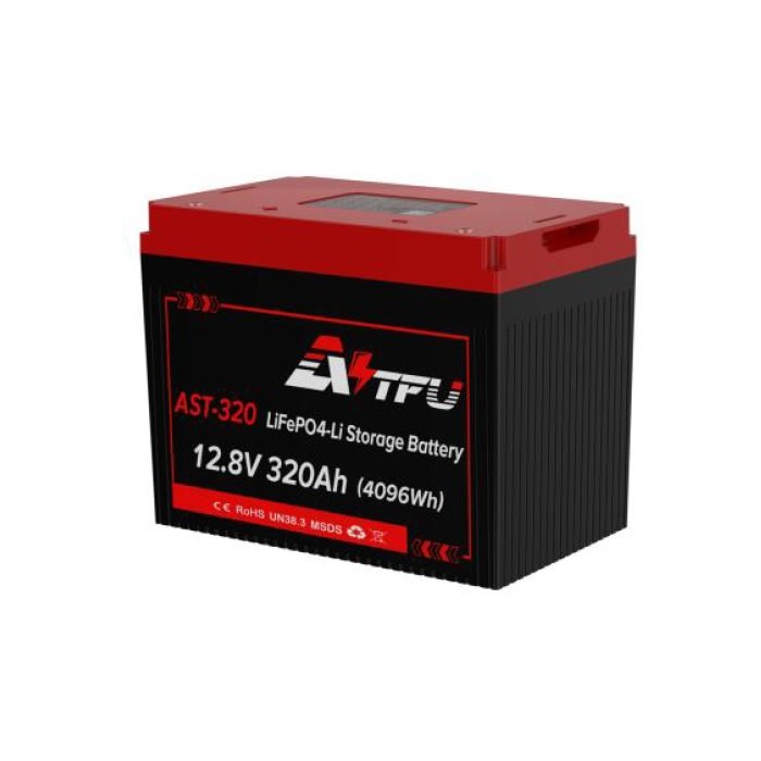 Baterie LiFePO4 12,8V 320Ah SOLARFAM AST-320 s výhřevem, Bluetooth