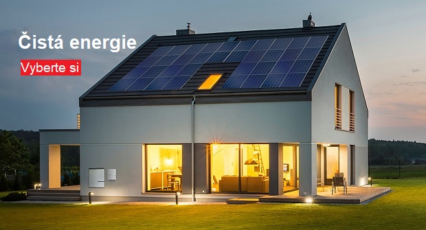 Čistá energie, solární panely, alternativní napájení