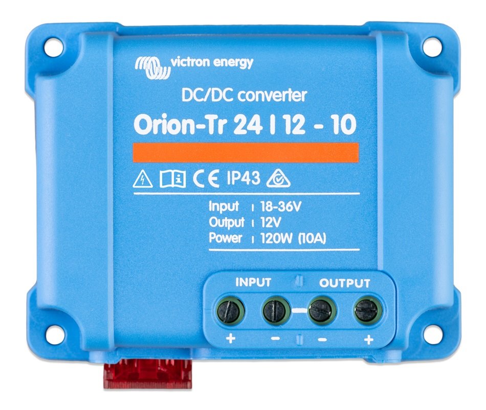 DC/DC konvertor z 24V na 12V Orion-Tr 24/12-10 (120W) neizolovaný