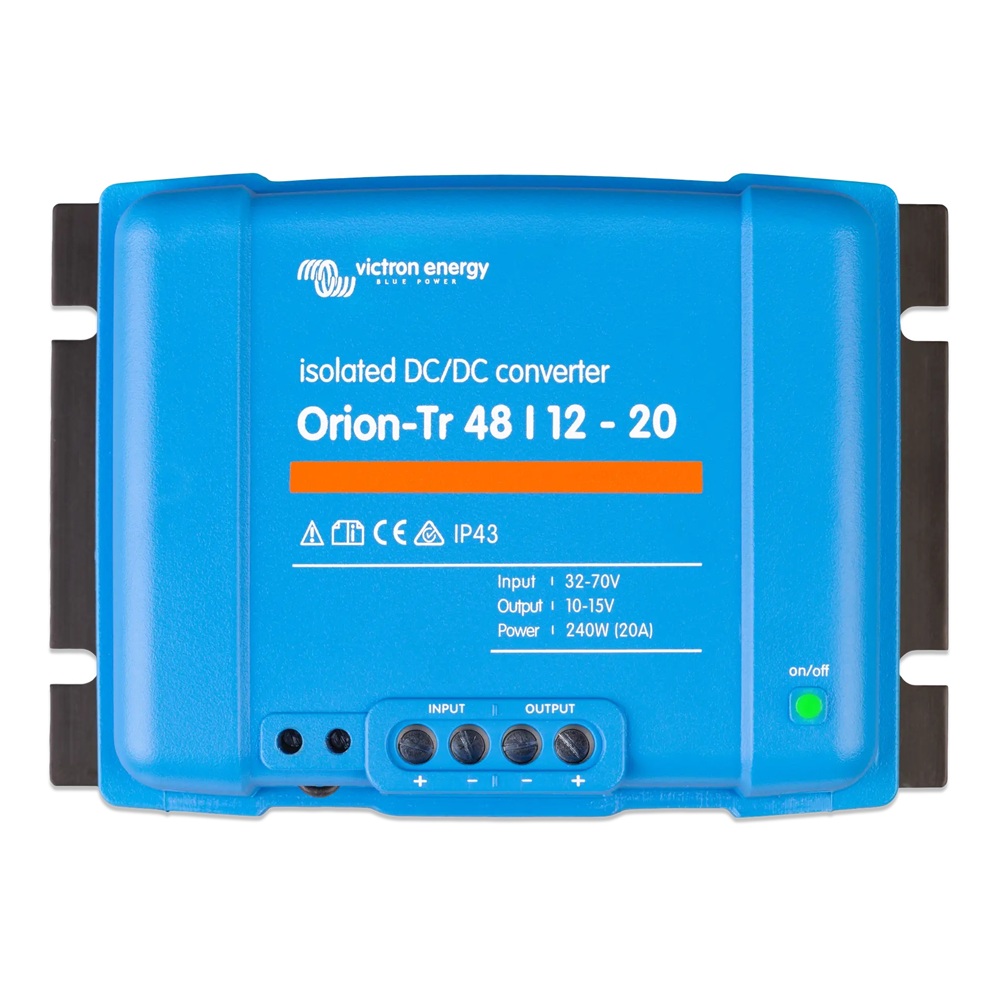 DC/DC konvertor z 48V na 12V Orion-Tr 48/12- 20A (240W)