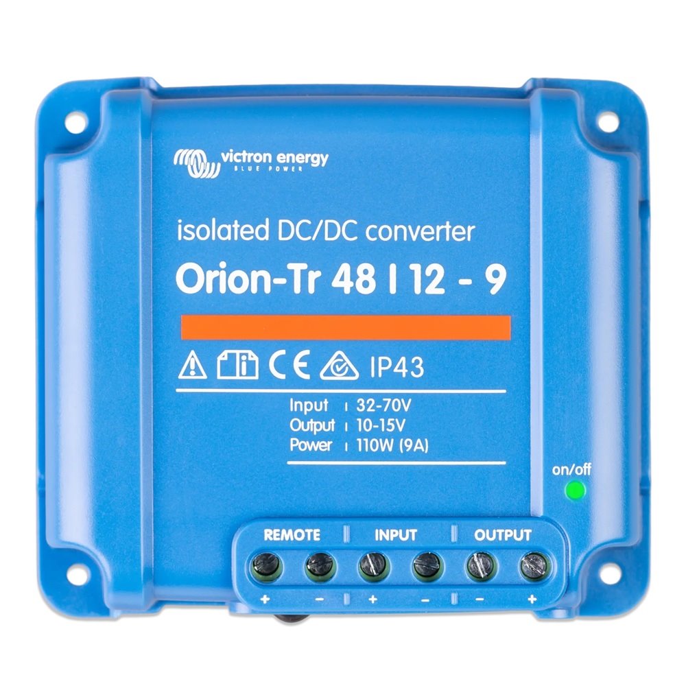 DC/DC konvertor z 48V na 12V Orion-Tr 48/12- 9A (110W)