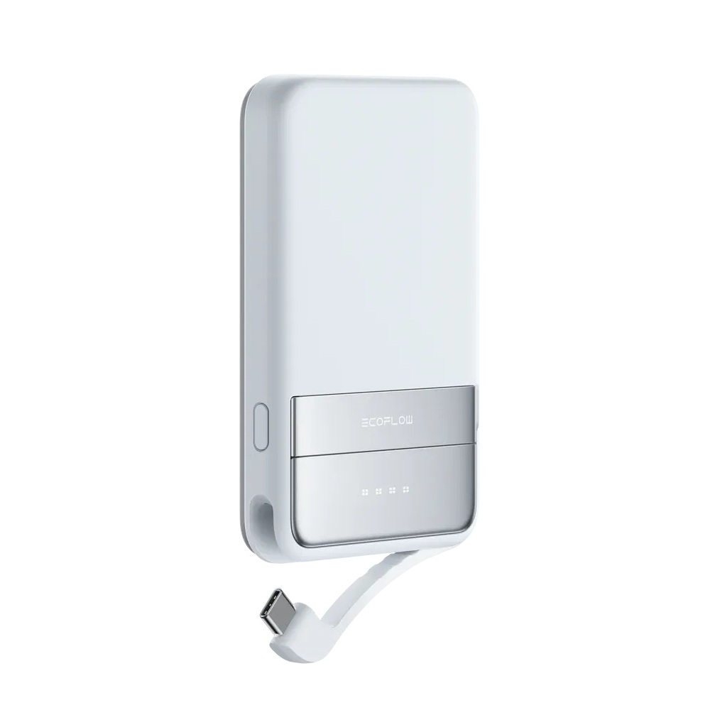 EcoFlow RAPID Magnetic Power Bank (5000mAh) Světlá modrá, 1ECORAP5000-B