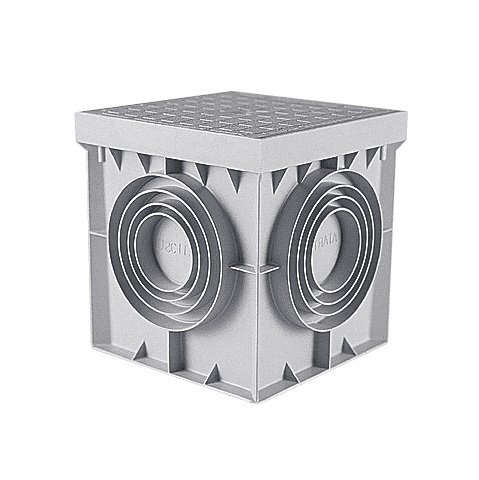 ElettroCanali Kabelový rozbočovací box - POŠKOZENÉ, na trubky do země 200 x 200 (ECPOZ.20)
