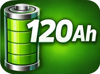 Kapacita baterie 120 [Ah]