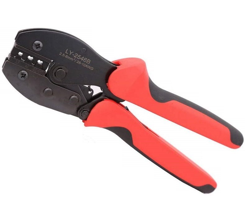 Krimpovací klešte AN-2546B lisovací pro solární konektory MC3 a MC4 - 2,5/4/6 mm2