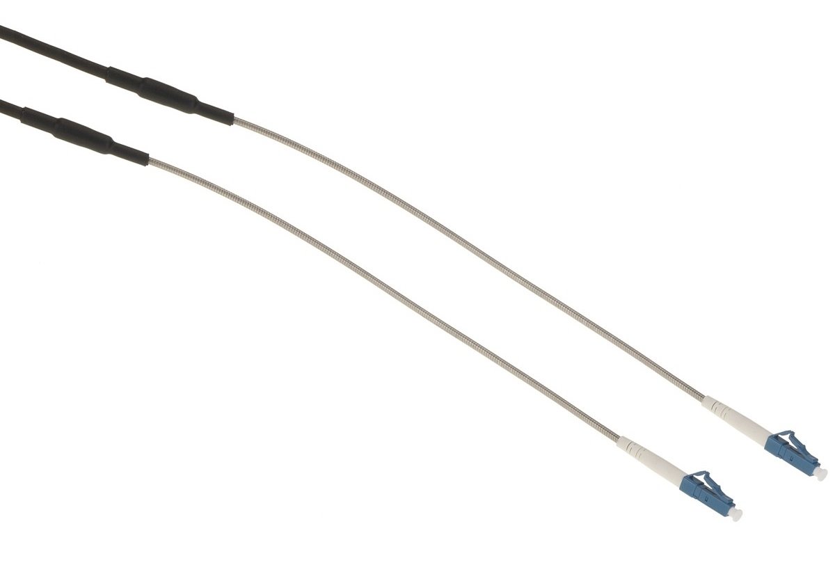 Masterlan AE optický venkovní patch cord 15m, LCupc/LCupc, Simplex, Singlemode 9/125
