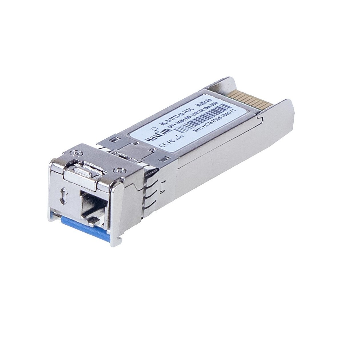 MaxLink 10G SFP+ optický HP modul, WDM(BiDi), SM, Tx 1270/Rx1330nm, 10km, 1x LC konektor, DDM, H3C kompatibilní