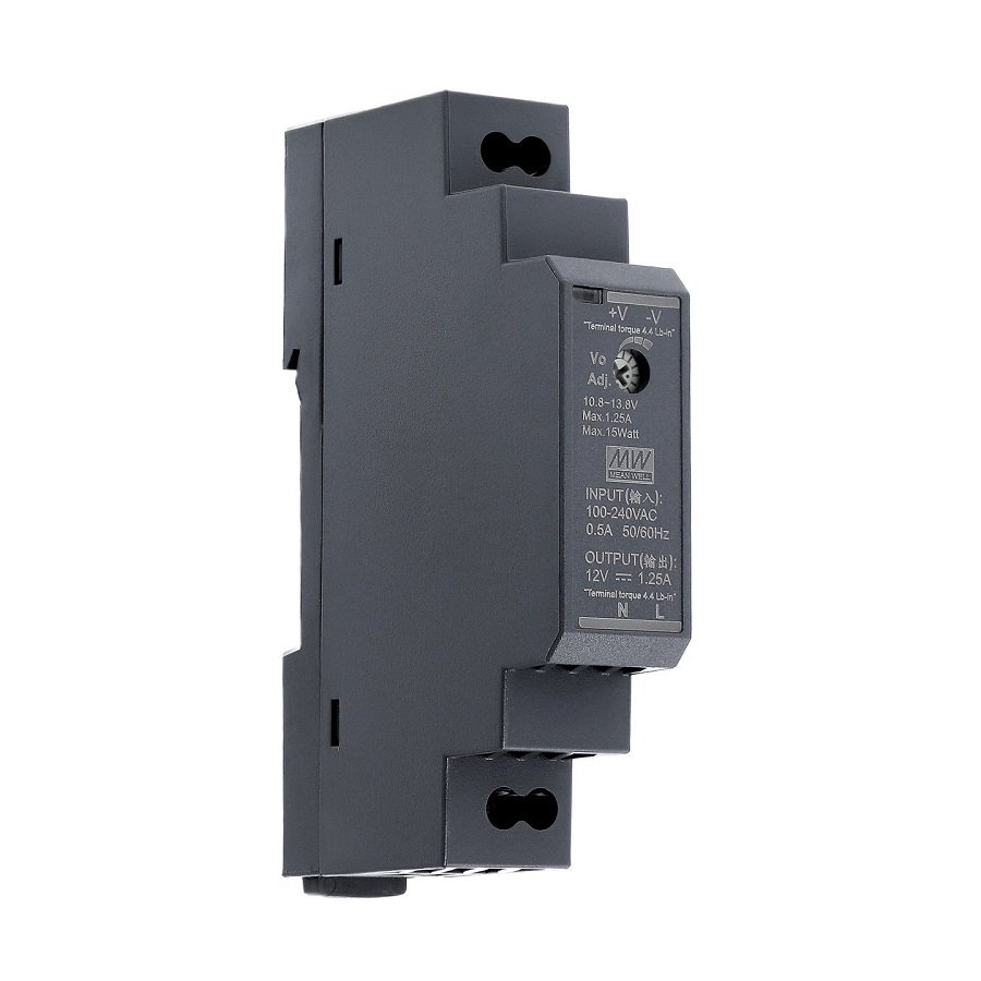 MEAN WELL HDR-15-24 Spínaný zdroj na DIN lištu 15W 24V