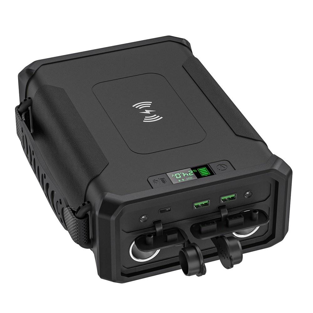 MHPower Nomad 96k Powerbanka LiFePO4, 96000mAh, černá