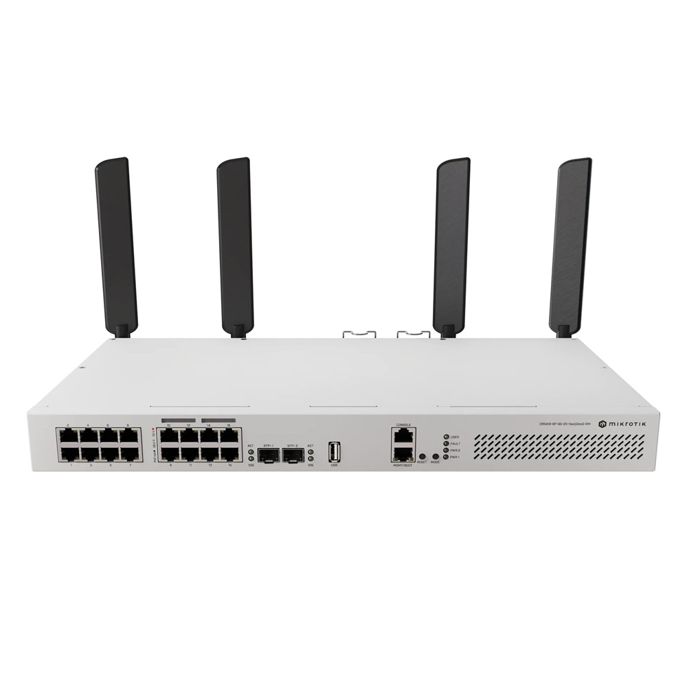 MikroTik Cloud Router Switch CRS418-8P-8G-2S+5axQ2axQ-RM