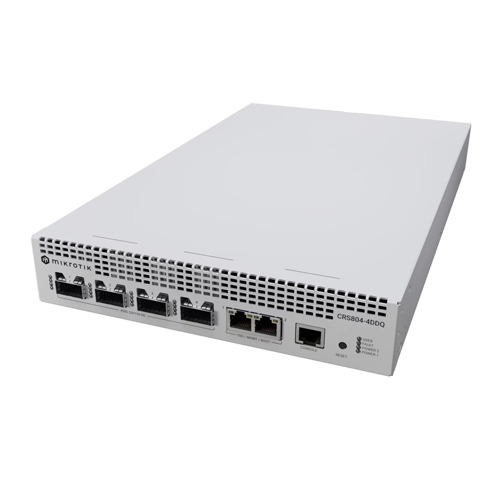 MikroTik Cloud Router Switch CRS804-4DDQ-hRM