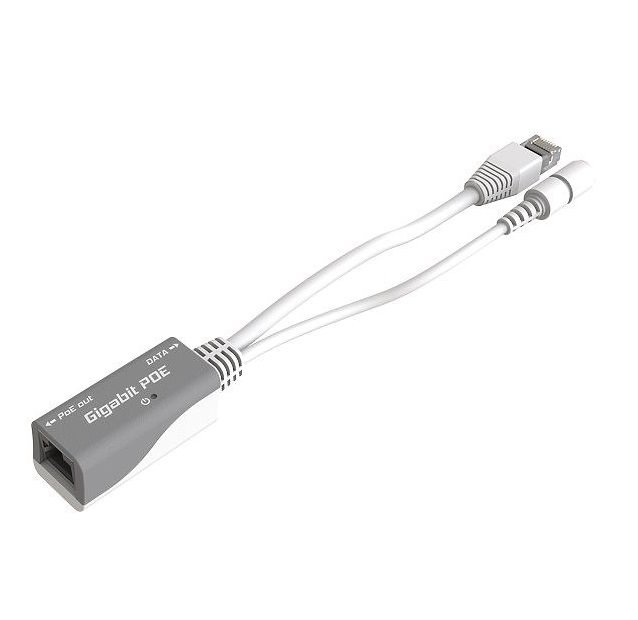MikroTik pasivní gigabit PoE adaptér s LED indikací - Injektor
