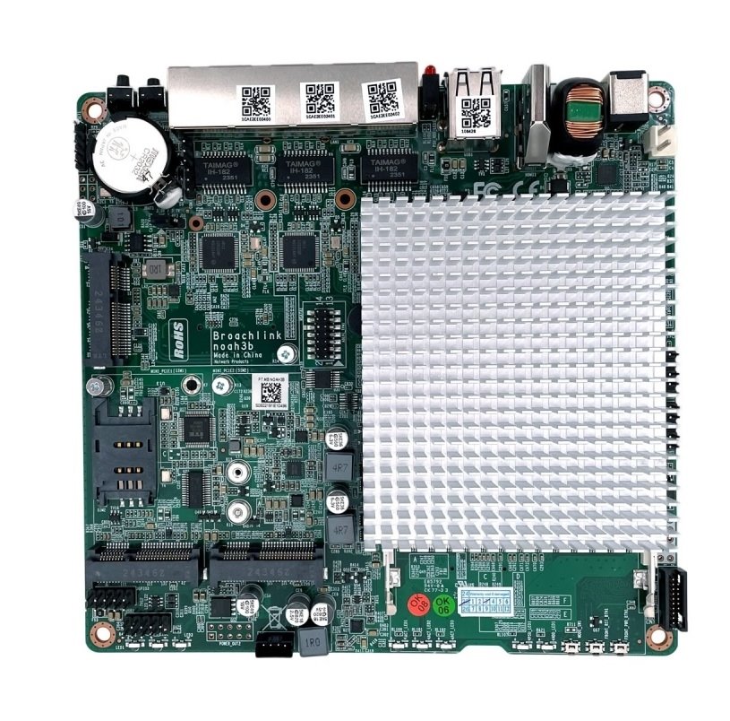 Noah3b Firewall Router Motherboard Intel E3845, 4 cores 1.91 GHz