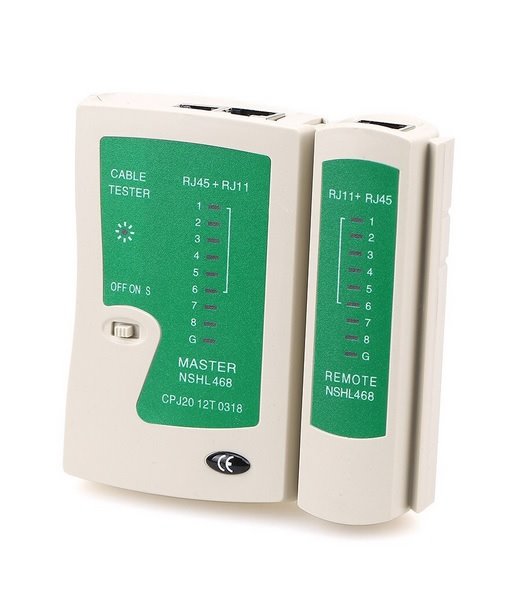 NOYAFA NSHL-468 Tester síťových kabelů RJ11/RJ12/RJ45/UTP/FTP