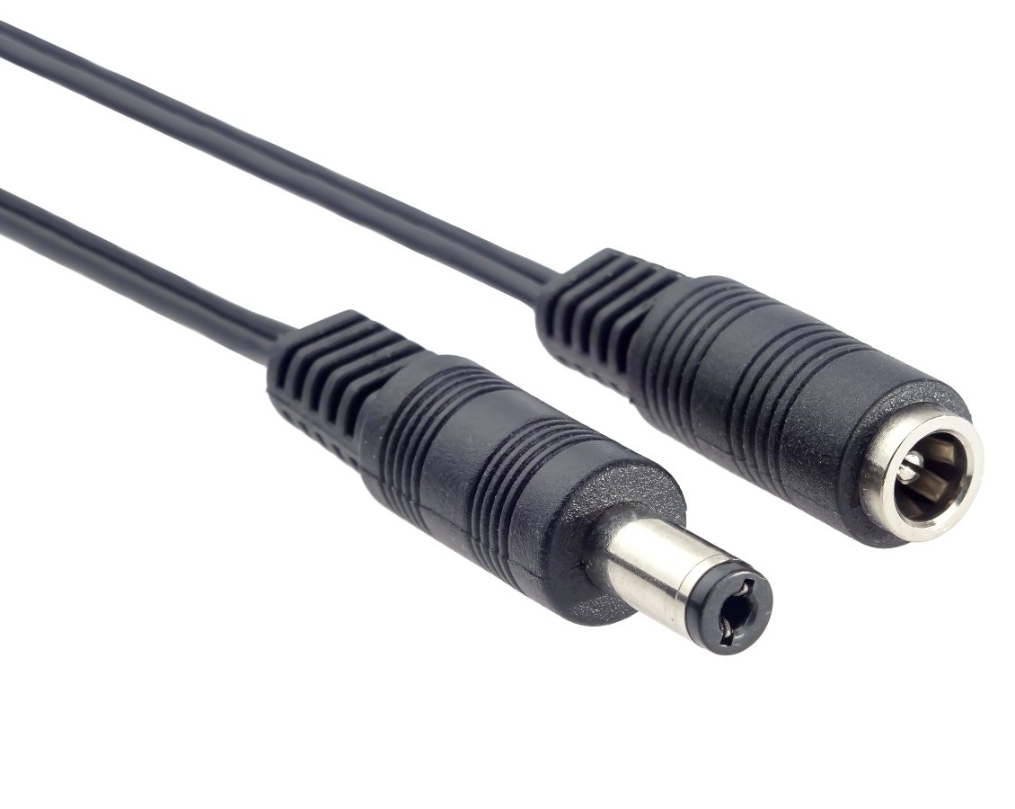 PremiumCord Prodlužovací kabel 3m napájecího konektoru 5,5/2,1mm