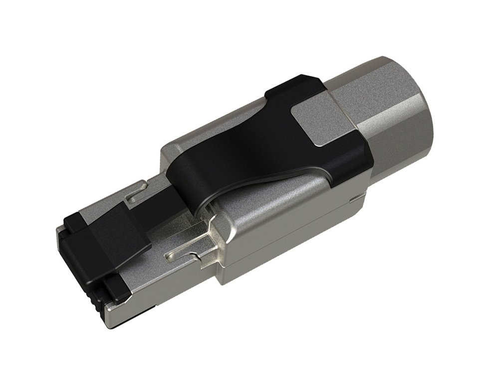 Solarix konektor MPTL RJ45 CAT5E STP samořezný SXRJ45-5E-STP-BK-SA-N