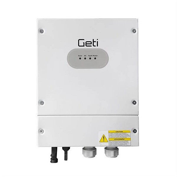 Solární invertor GETI GWH01 4000W MPPT pro PV ohřev vody