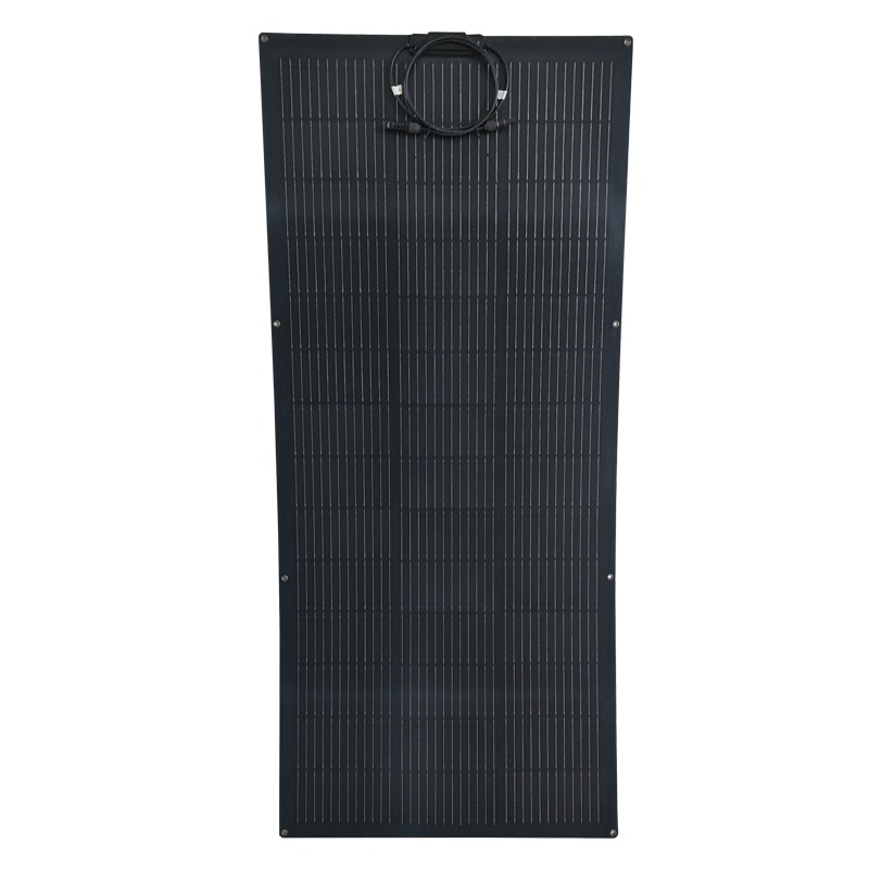 Solární panel SOLARFAM 200W, 1570x690x2mm, montážní oka, CPC, flexibilní, Černý