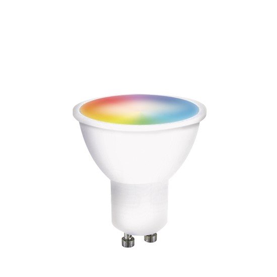 Solight LED SMART WIFI žárovka WZ326, GU10, 5W, RGB, 400lm
