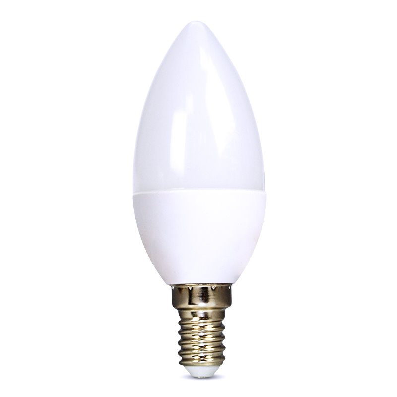 Solight LED žárovka WZ410-1, svíčka, 6W, E14, 4000K, 510lm