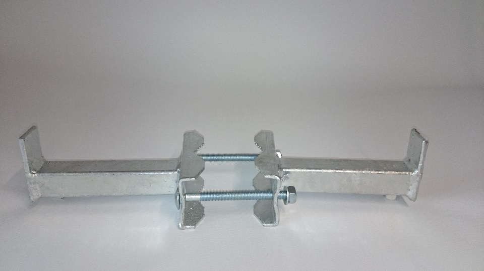 Stupačka na stožár - oboustranná, na trubku 20-75mm