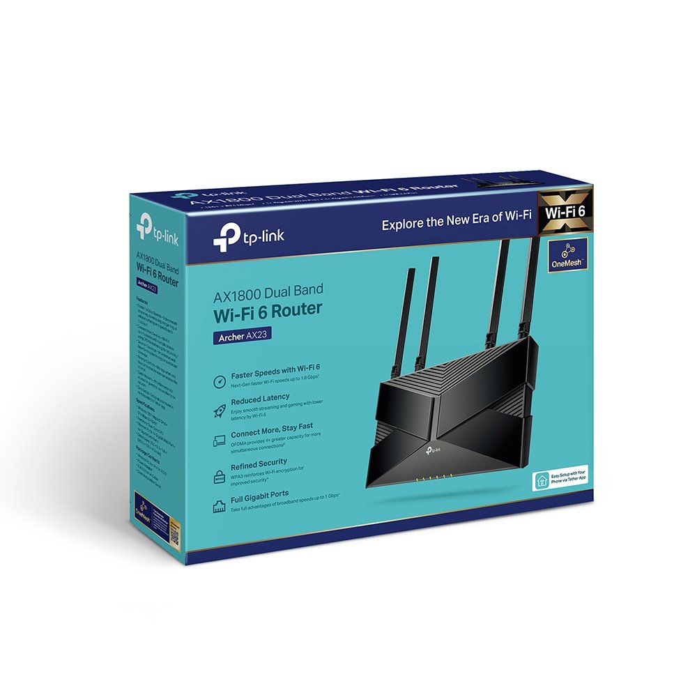 TPLink Archer AX23 WiFi 6 Router ABCTECH výpočetní technika a