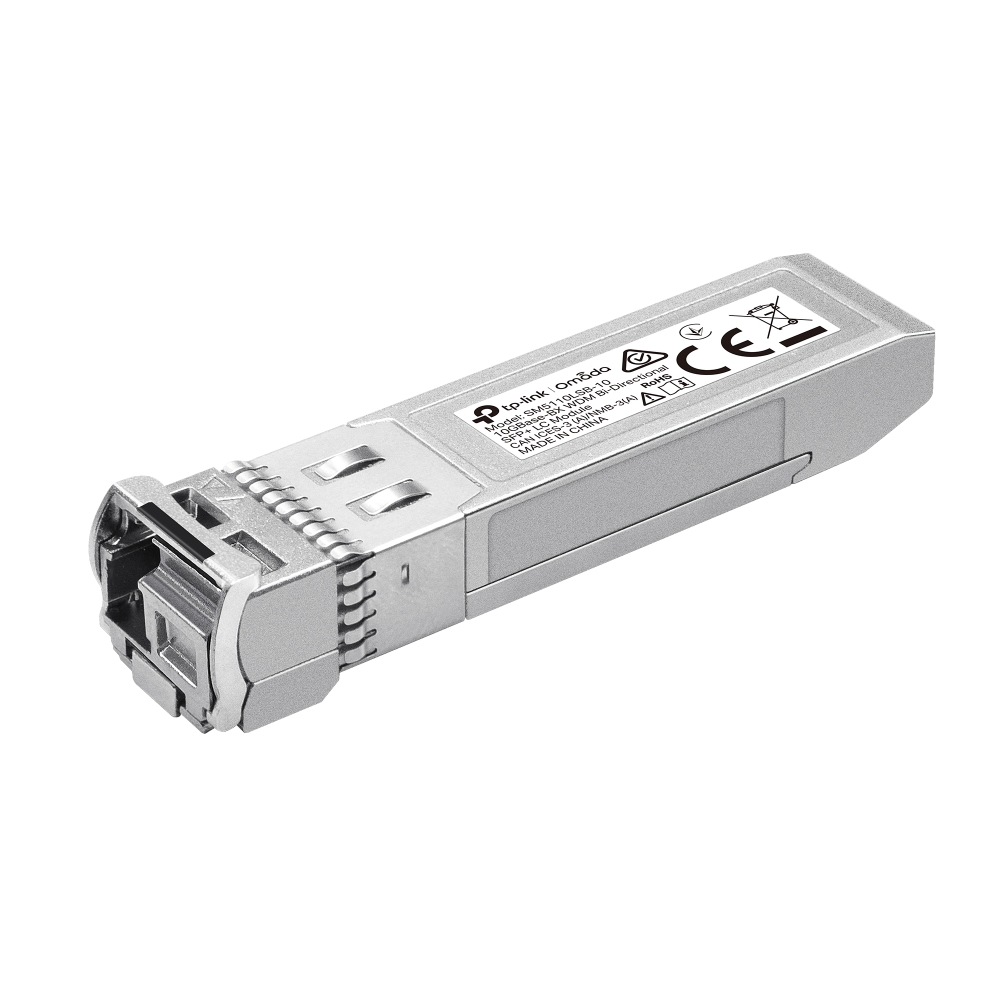 TP-Link SM5110LSB-10 - Omada optický modul, SM, SFP+, 10G, 2x LC, Bi-Directional , 10km