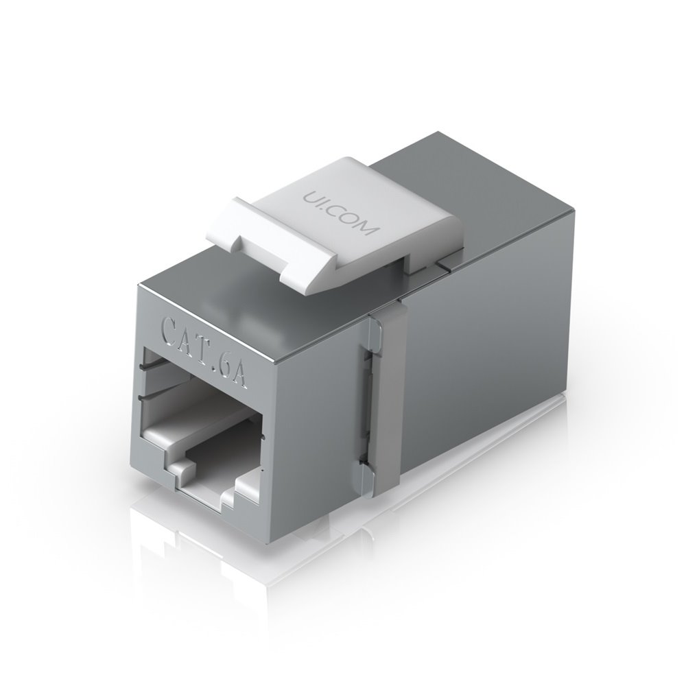 Ubiquiti UACC-Keystone-Coupler-C6A spojka RJ45, Cat6a (12ks)