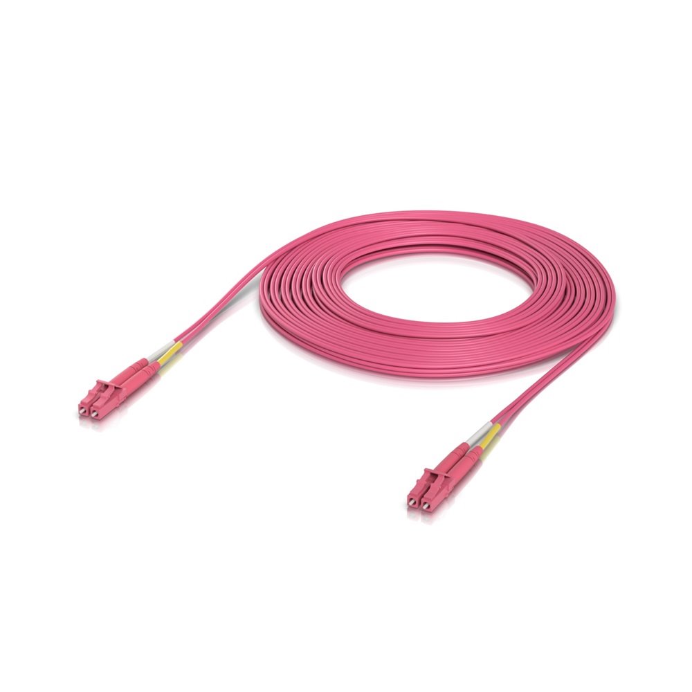 Ubiquiti UACC-OFC-M2-LULU-10M - optický patch cord LCupc/LCupc, Duplex, Multi-mode 50/125, 10m