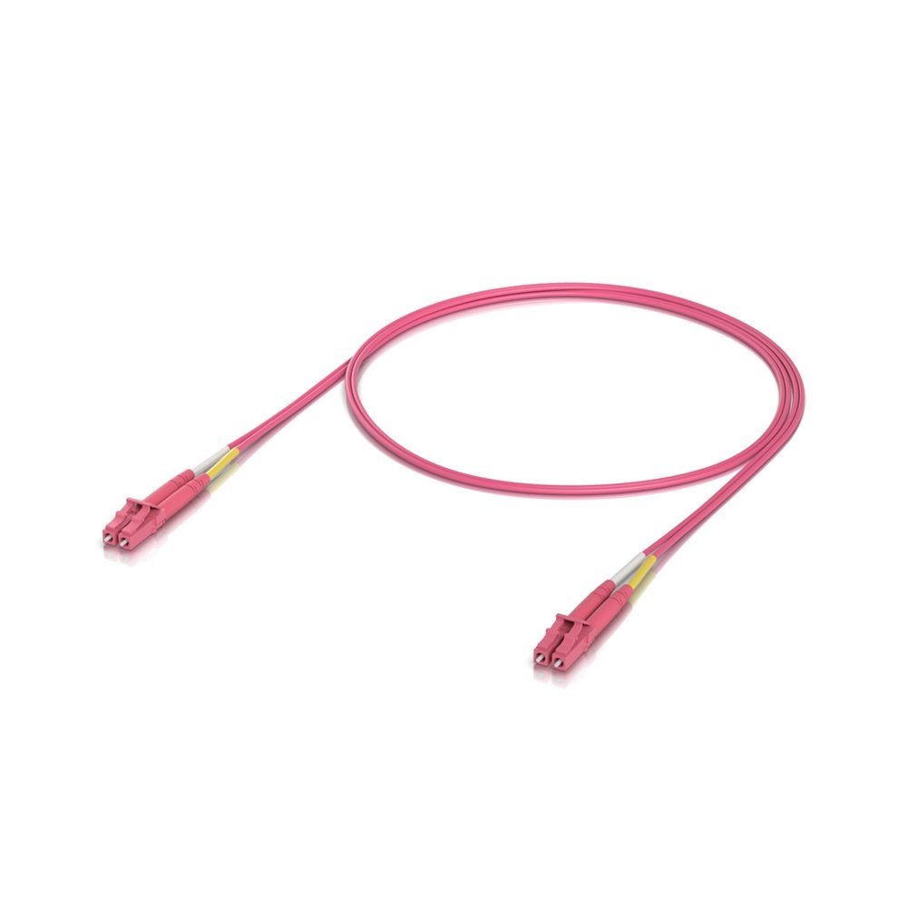 Ubiquiti UACC-OFC-M2-LULU-1M-50 - optický patch cord LCupc/LCupc, Duplex, Multi-mode 50/125, 1m (50ks)