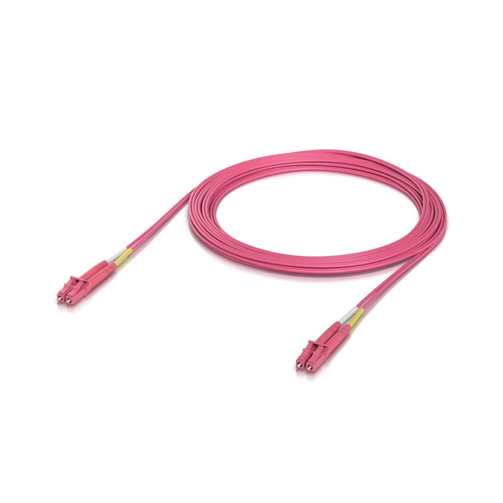 Ubiquiti UACC-OFC-M2-LULU-5M - optický patch cord LCupc/LCupc, Duplex, Multi-mode 50/125, 5m