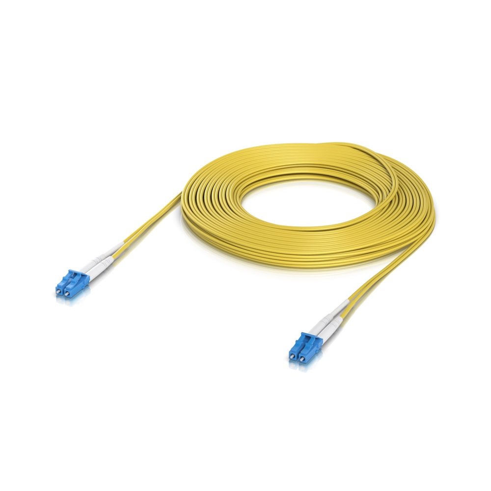 Ubiquiti UACC-OFC-S2-LULU-15M - optický patch cord LCupc/LCupc, Duplex, Singlemode 9/125, 15m