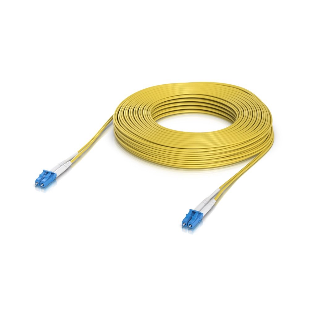 Ubiquiti UACC-OFC-S2-LULU-30M - optický patch cord LCupc/LCupc, Duplex, Singlemode 9/125, 30m