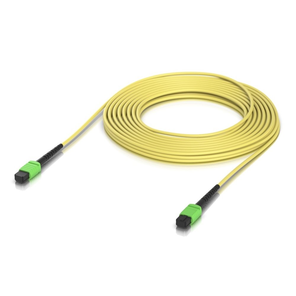 Ubiquiti UACC-OFC-SA-MPMP-10M - optický patch cord MPO-12 Type B APC, Single-mode SMG657A2, 10m